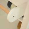 Kitchen Island Cart with drawers, cabinets, wine racks, partitions, towel racks, White-Beech